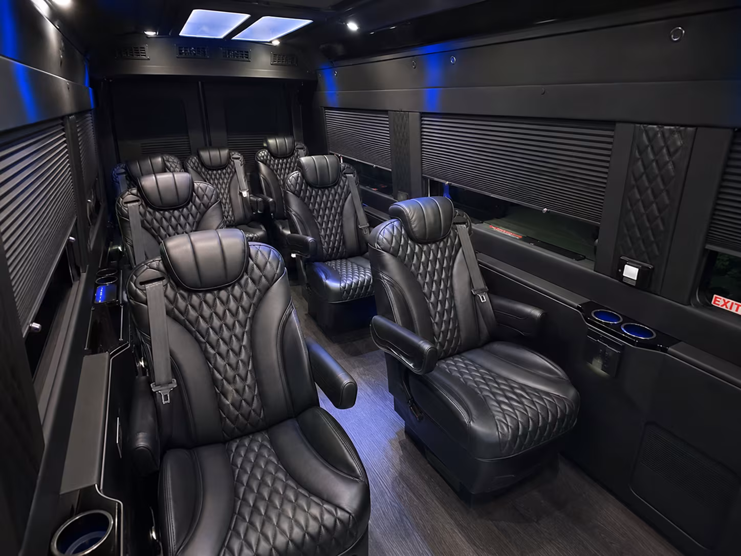 toledo corporate event transportation onboard seating