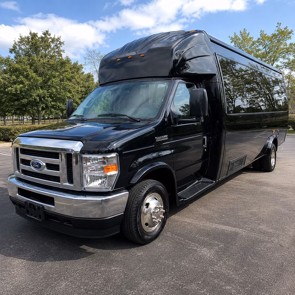 toledo party bus booking step 1