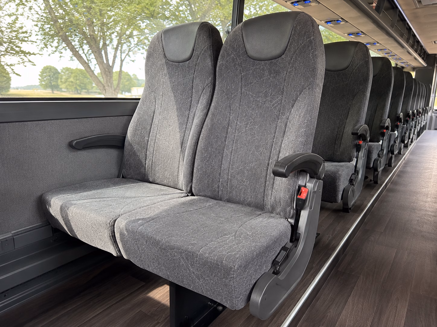 toledo school event transportation onboard seating